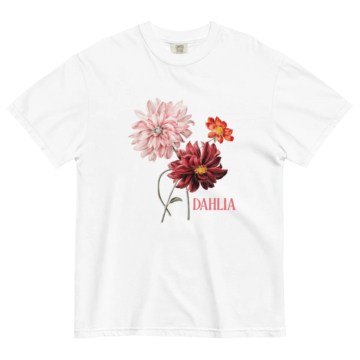 Dahlia Flower Shirt - Image 3
