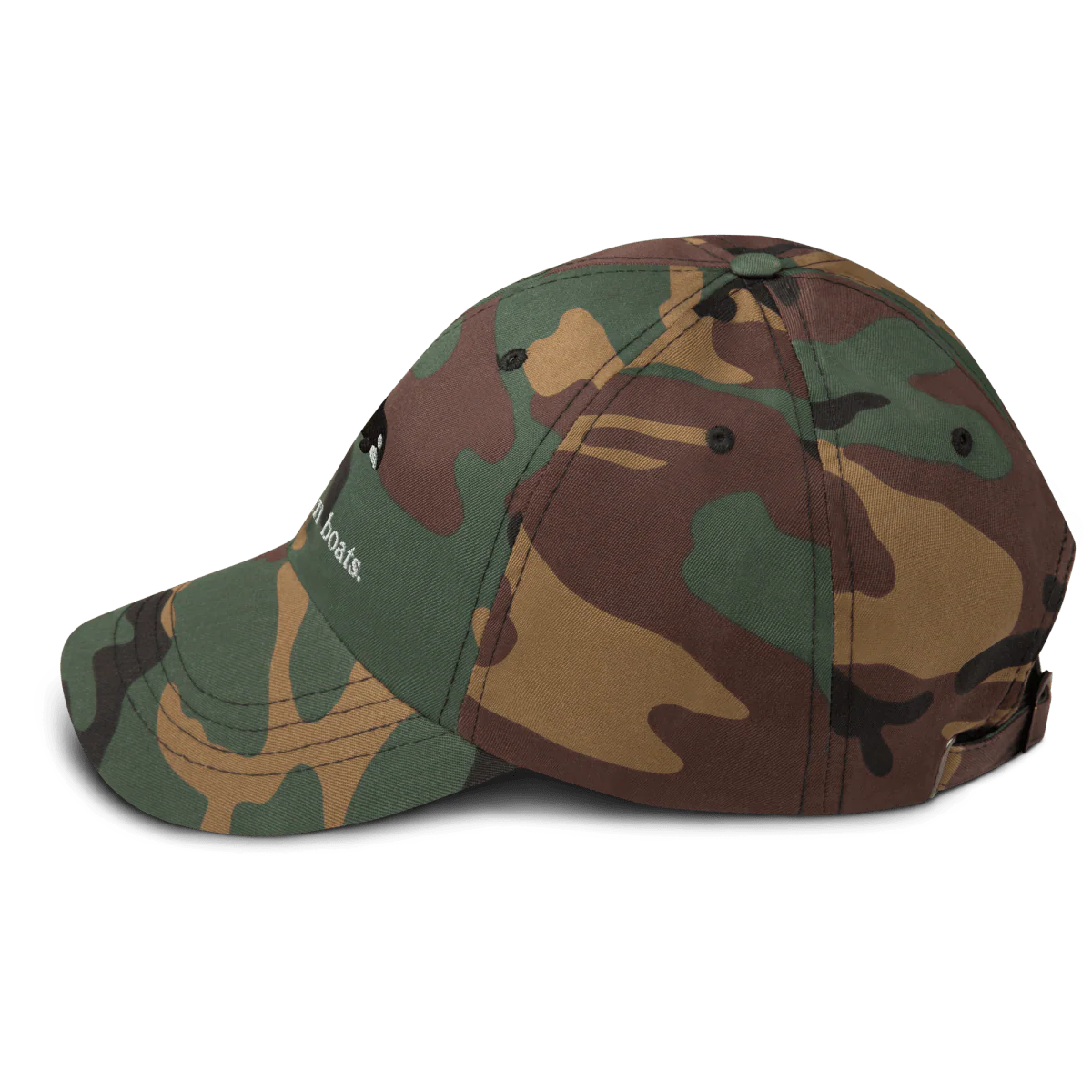 F*** Them Boats! Orca Whale Embroidered Dad Hat - Image 28