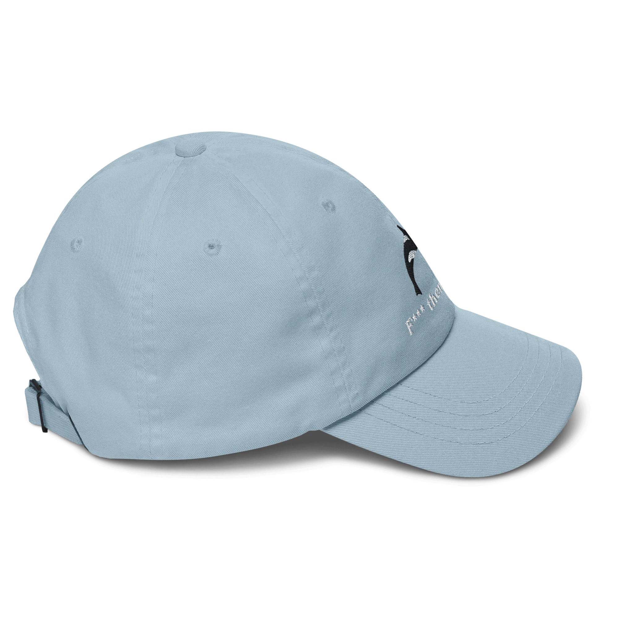 F*** Them Boats! Orca Whale Embroidered Dad Hat - Image 41