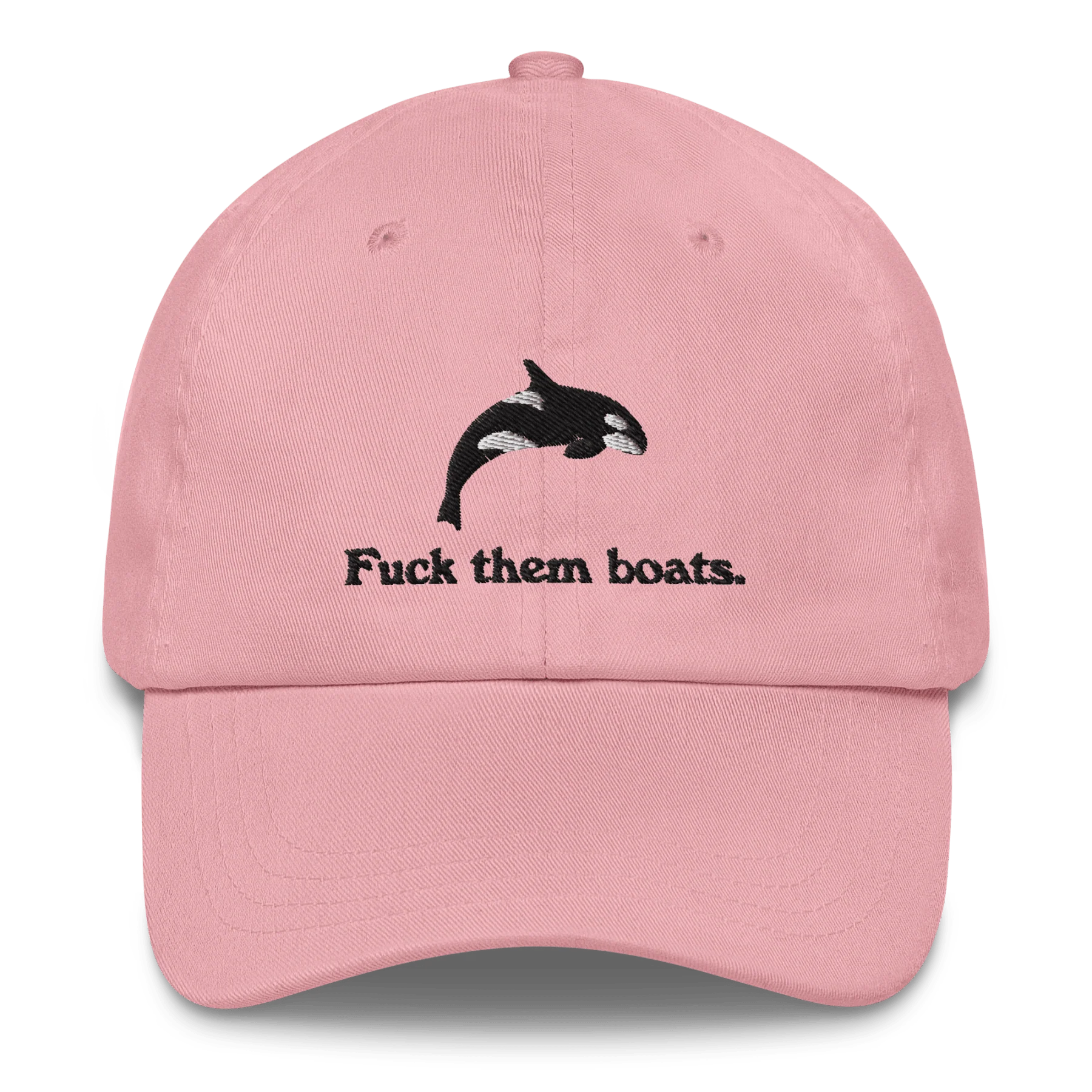 Fuck Them Boats - The Original Embroidered Orca Whale Hat - Image 7