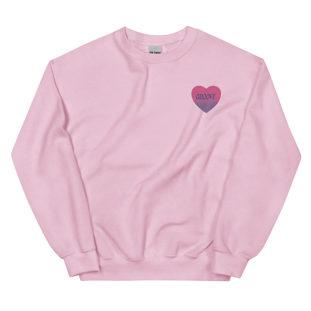 Groove is in the Heart ๐ Embroidered Sweatshirt - Image 3