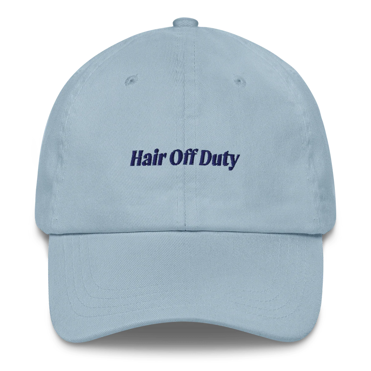 Hair Off Duty Embroidered Dad Hat - Image 3