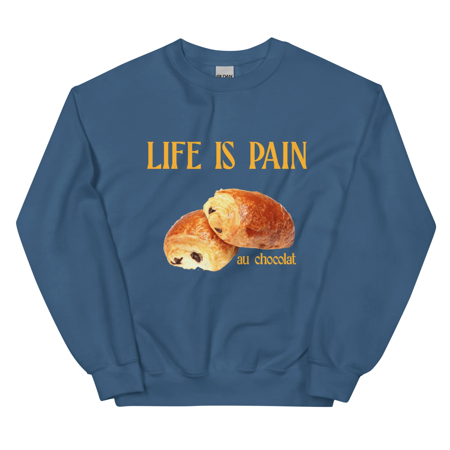 Life is Pain (au chocolat) Sweatshirt 🥐🍫 - Image 6