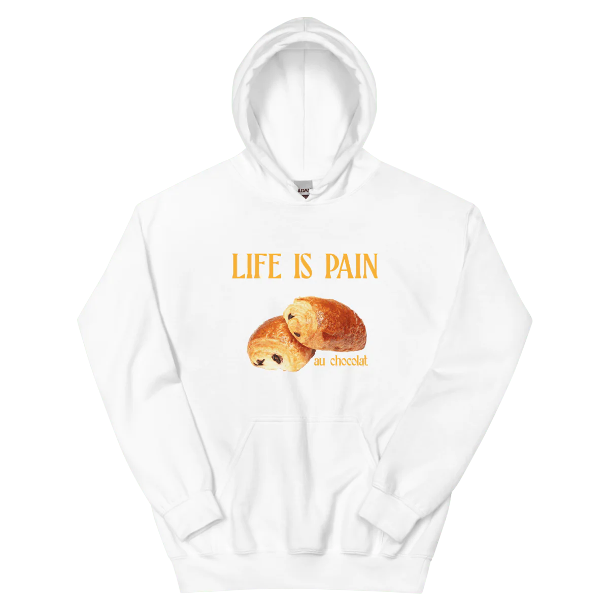 Life is Pain (au chocolat) Hoodie - Image 5