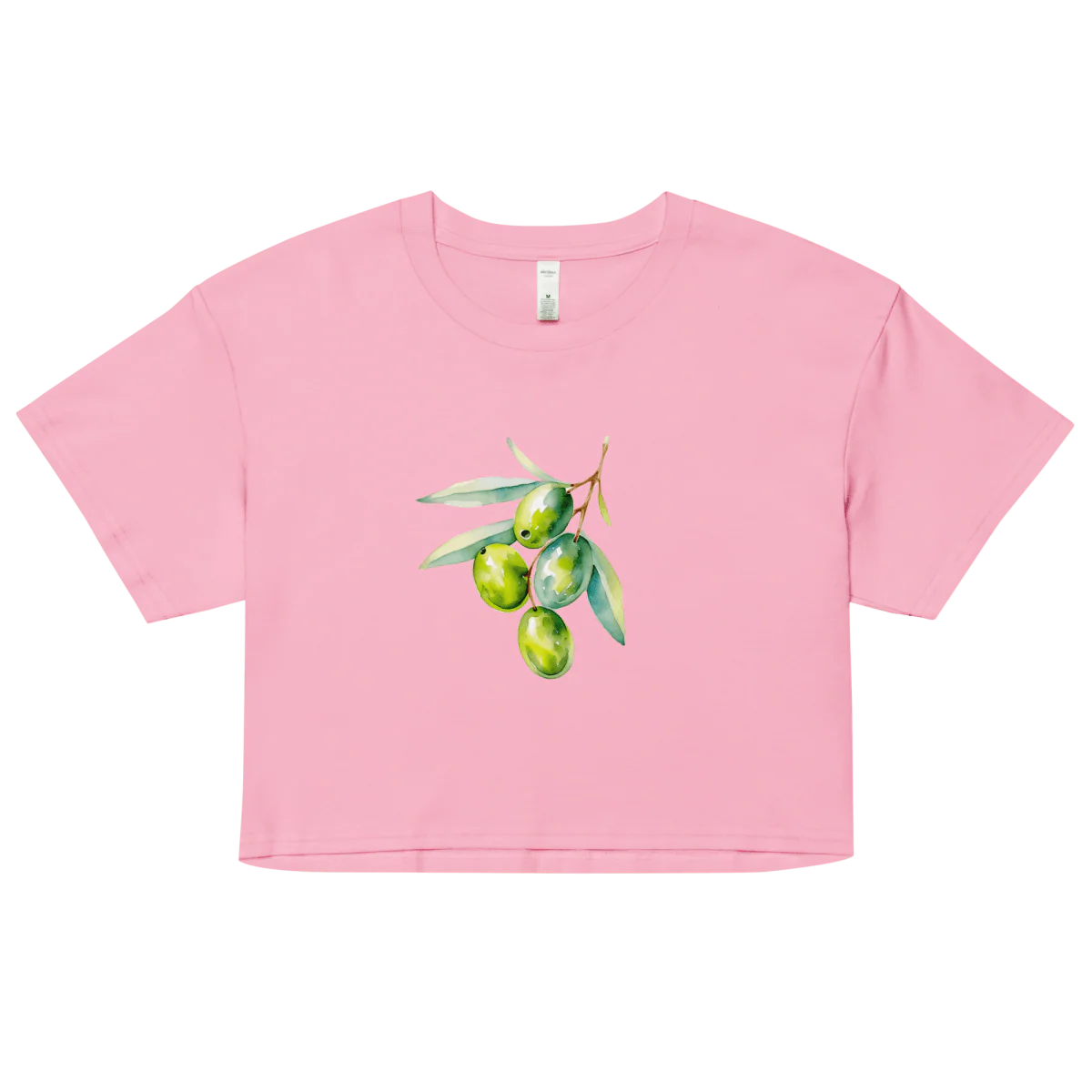 Mediterranean Olives Crop Top - Image 3