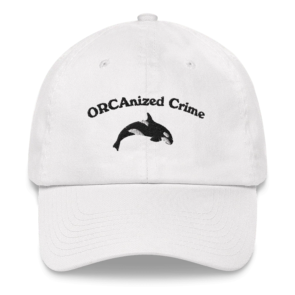 ORCAnized Crime Embroidered Dad Hat - Image 6