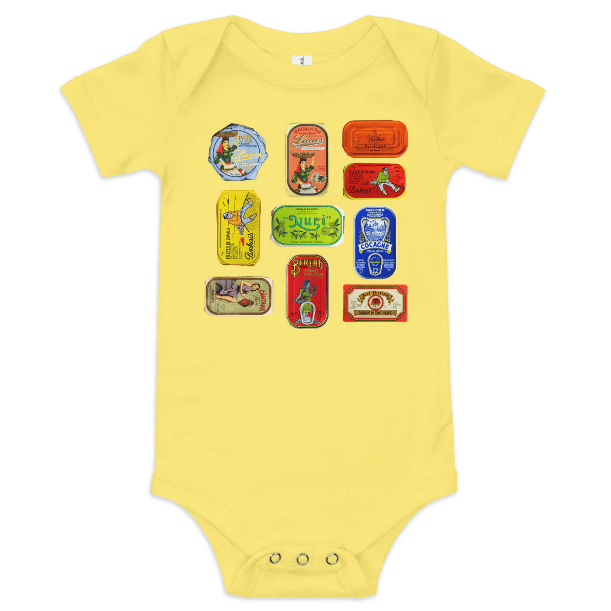 Sardine Tins of Portugal Baby Onesie - Image 6