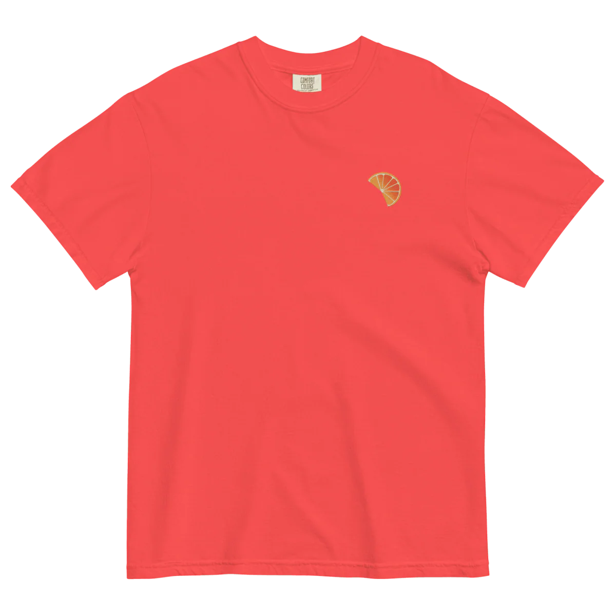 Orange Slice Embroidered T-shirt - Image 4