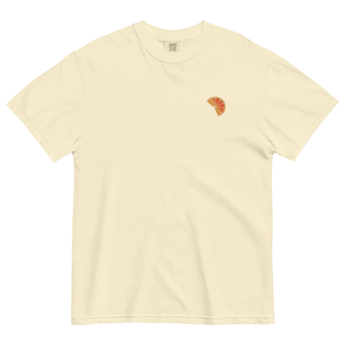 Orange Slice Embroidered T-shirt - Image 6
