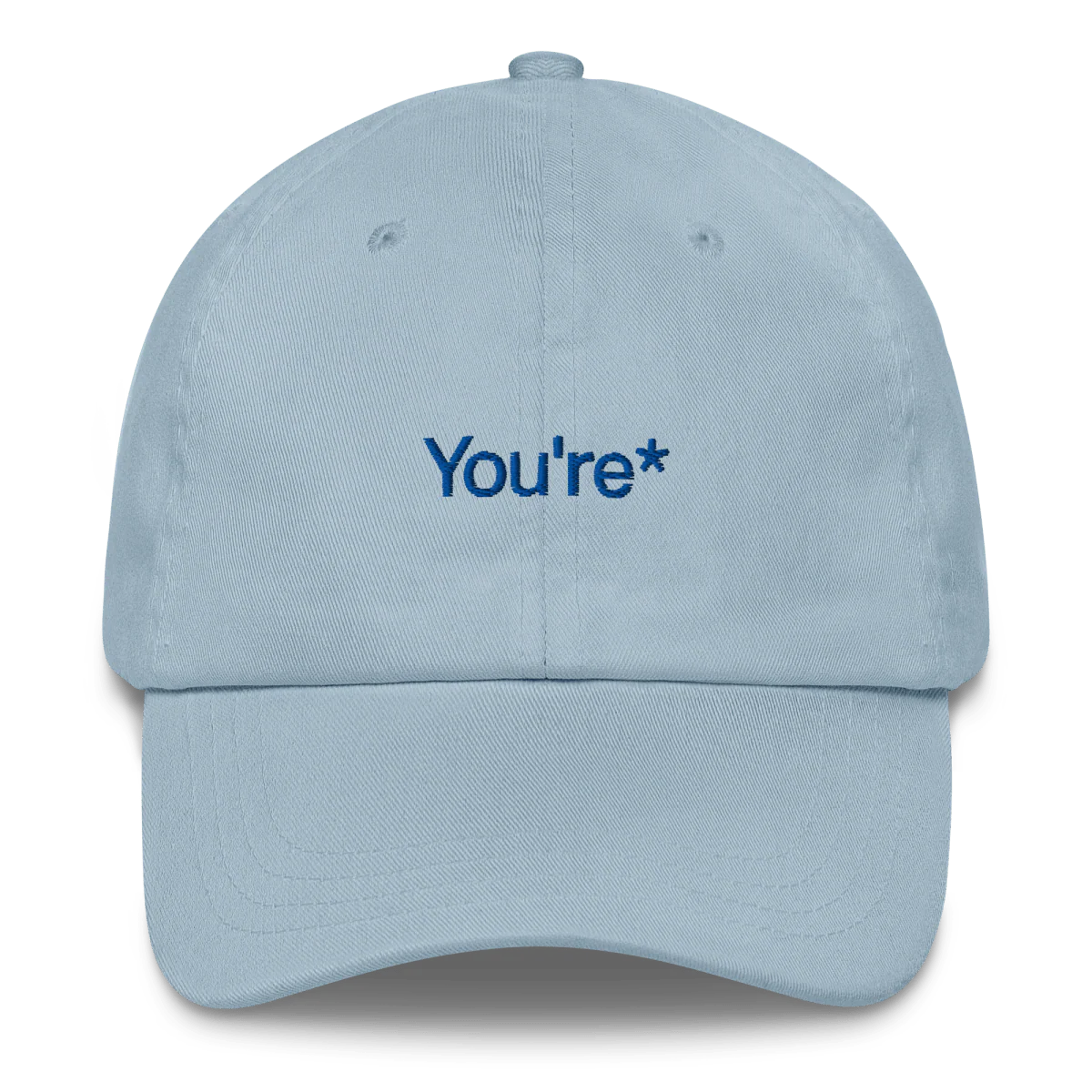 You're* Embroidered Dad Hat - Image 4