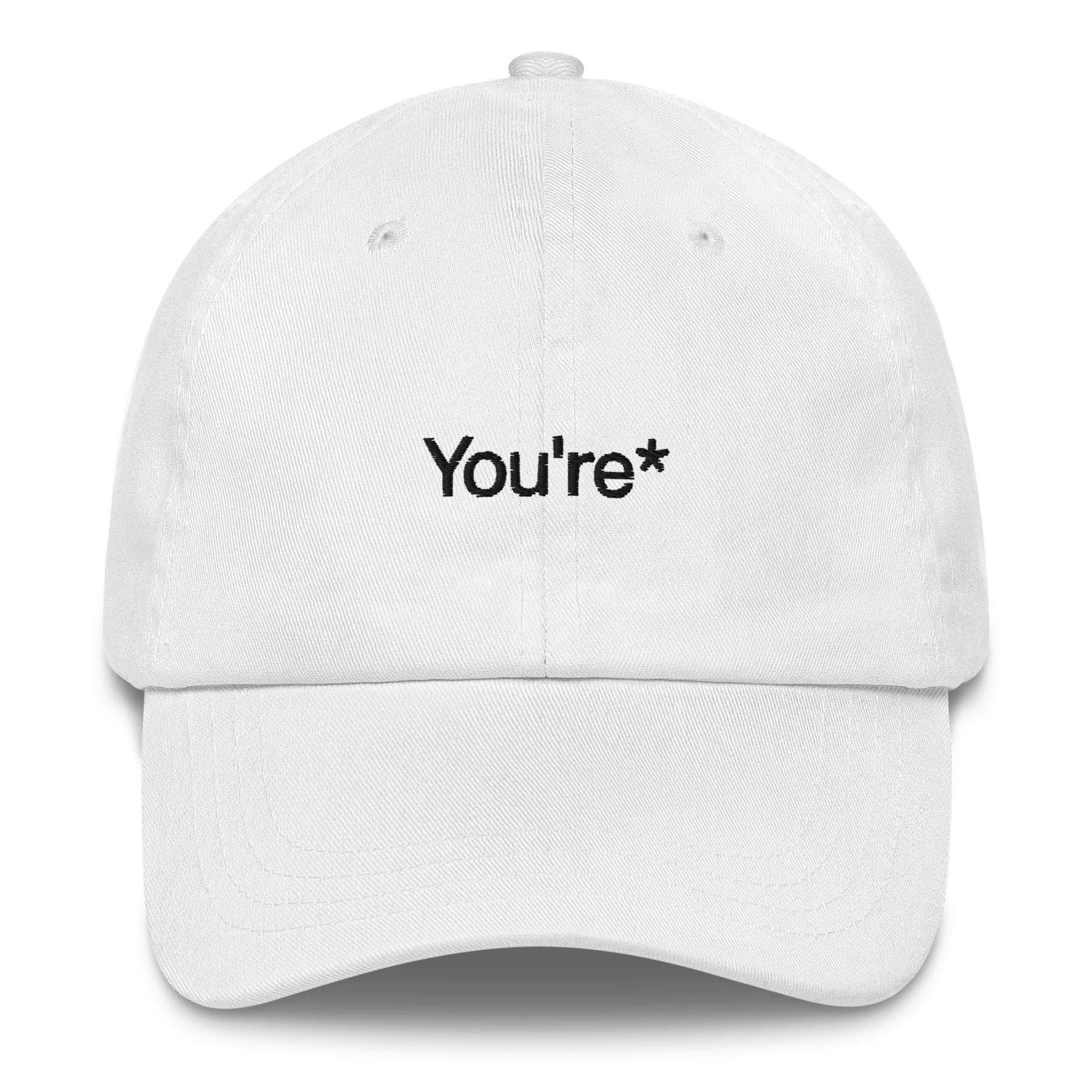 You're* Embroidered Dad Hat - Image 6
